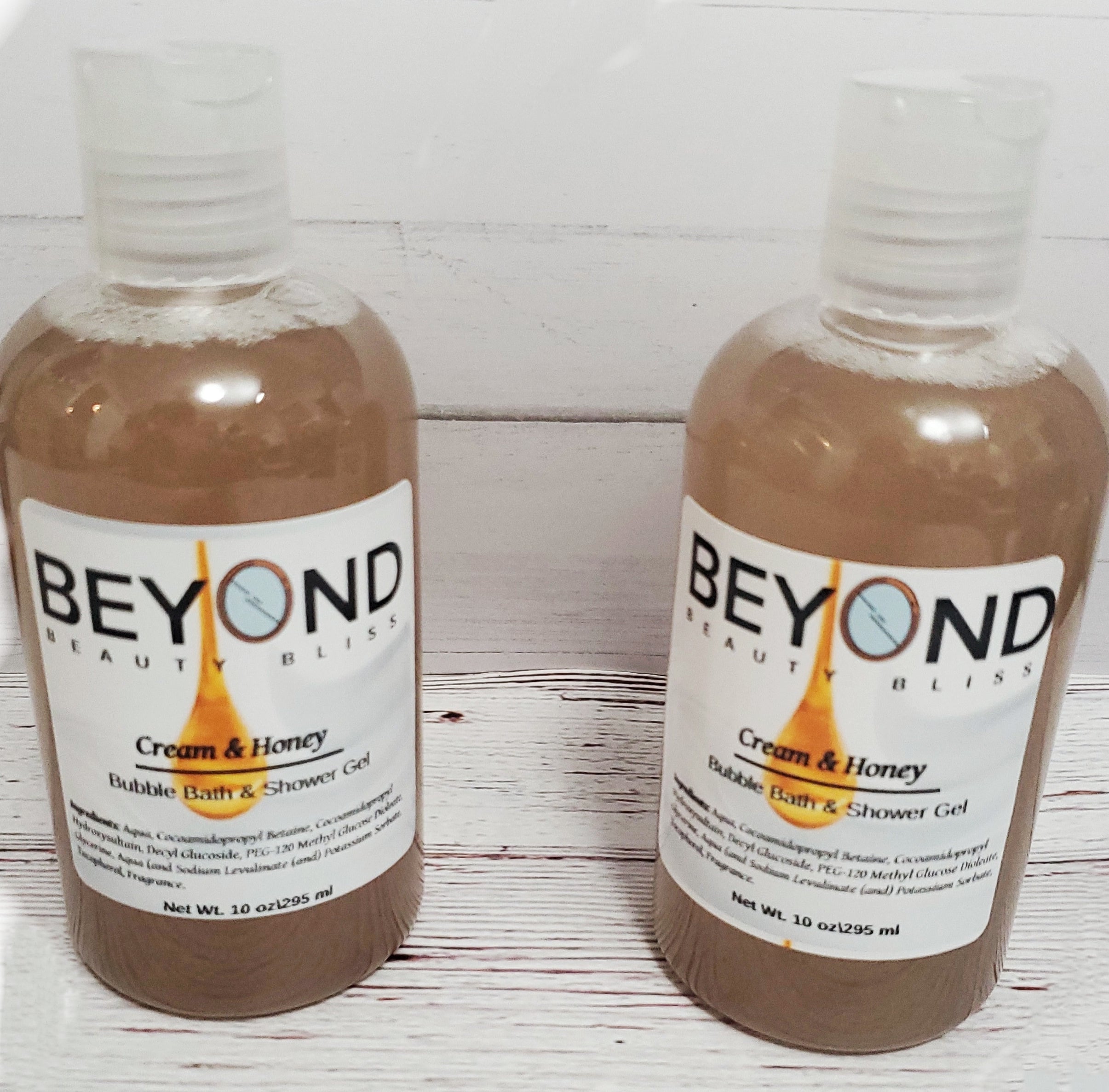 Cream & Honey Shower Gel | Honey Shower Gel | Beyond Beauty Bliss LLC