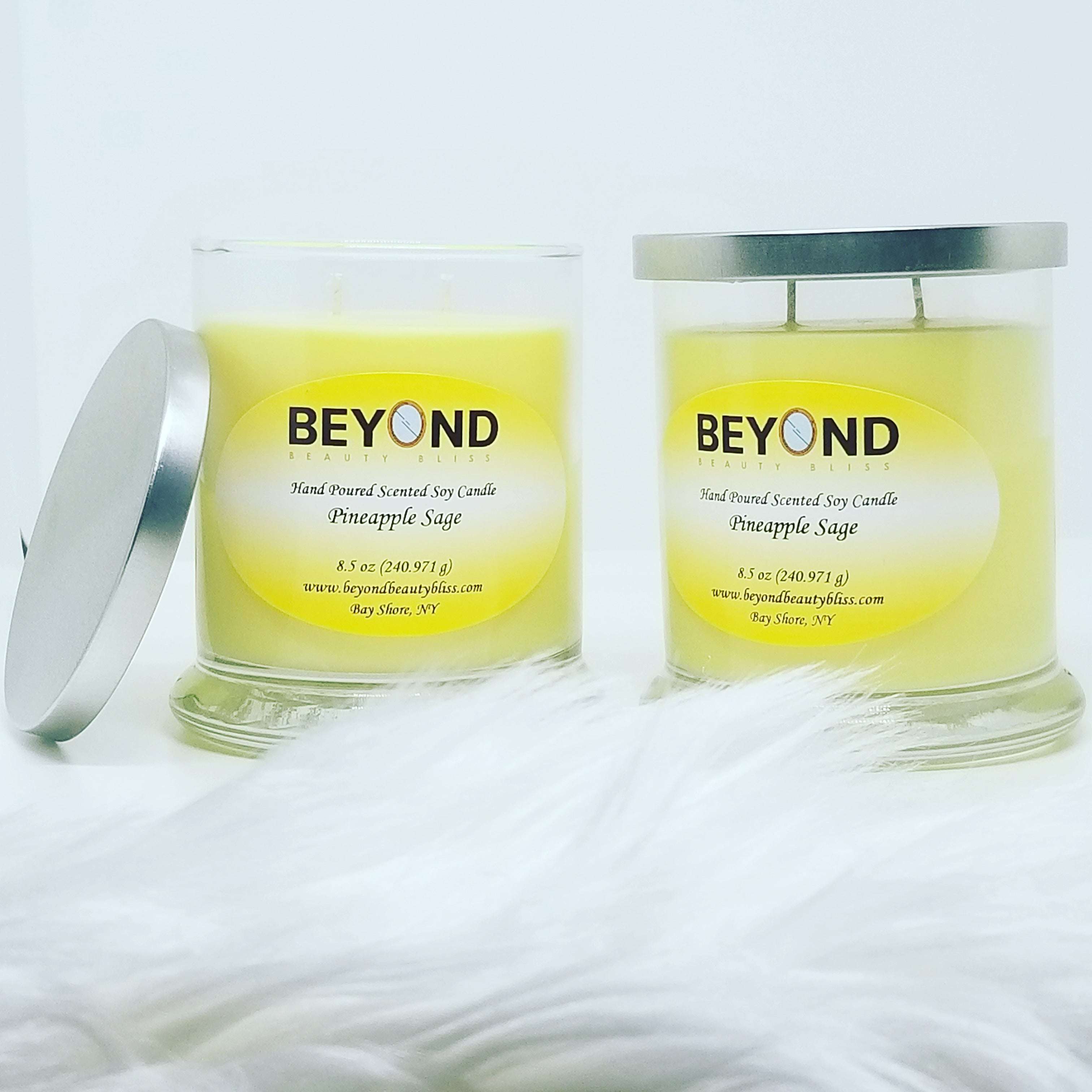 Pineapple Sage Candle | Soy Candles | Beyond Beauty Bliss LLC