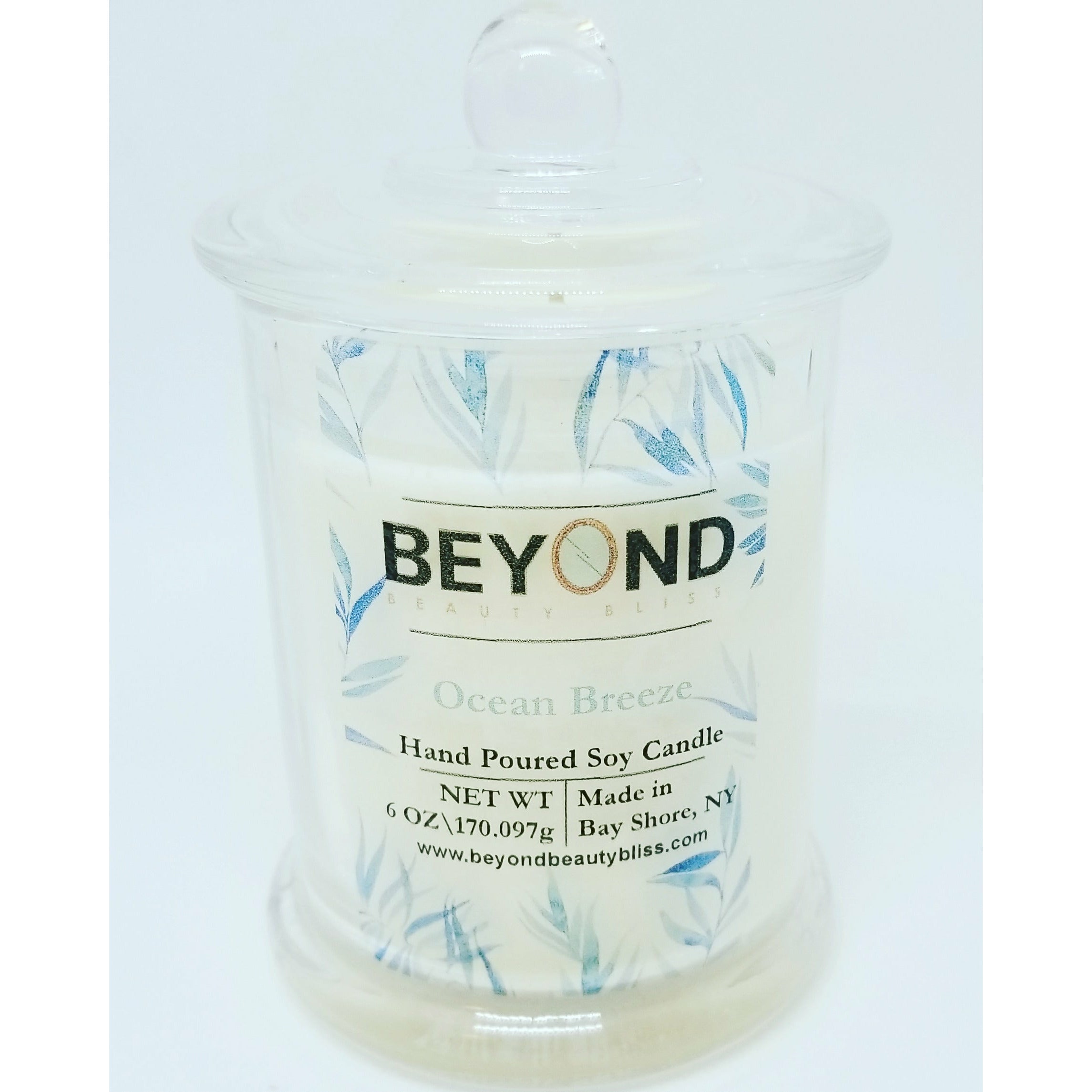 Knob Lid Candle Jar - Beyond Beauty Bliss
