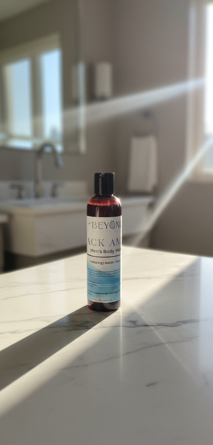 Black Amber Men's Body Wash