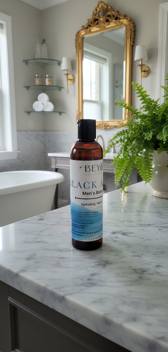 Black Amber Men's Body Wash