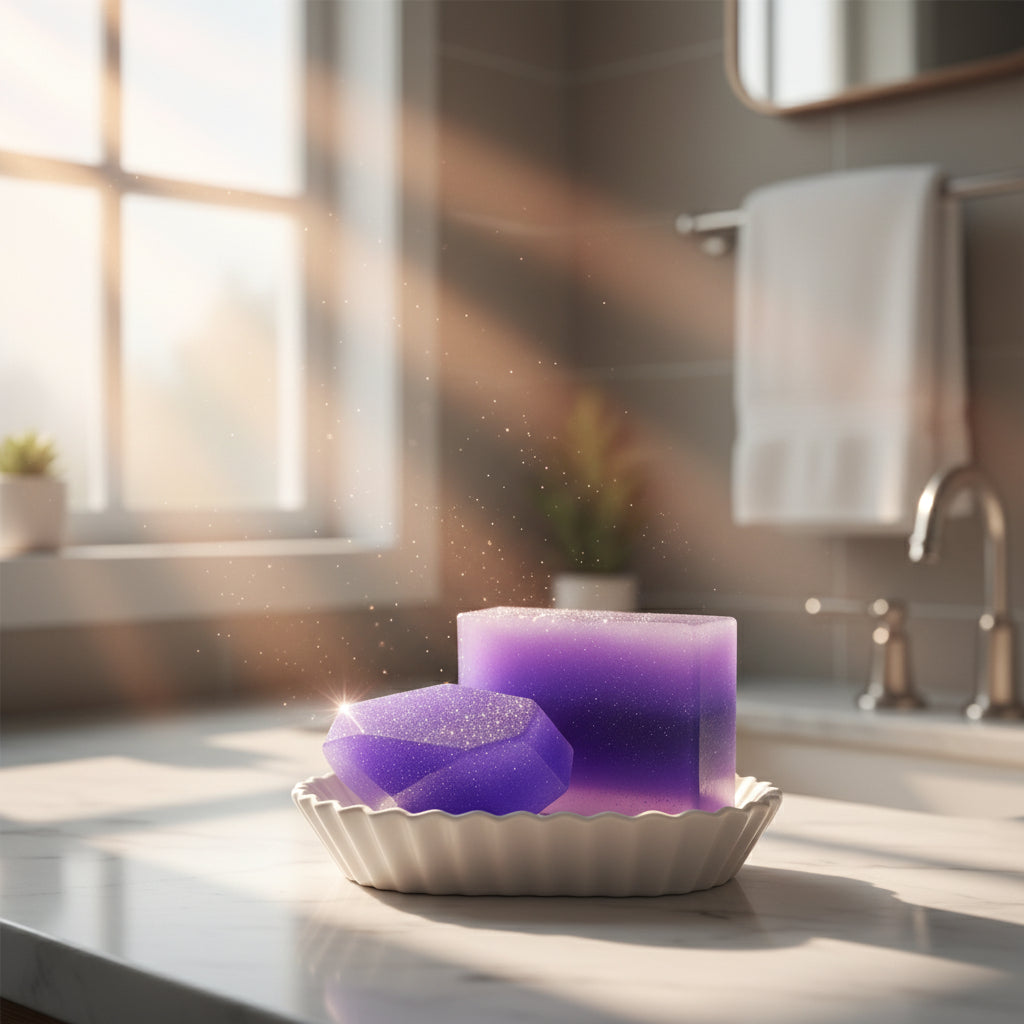 Spring Renewal Soap Collection – 4 Artisan Soaps + FREE Velvet Cherry Body Polish