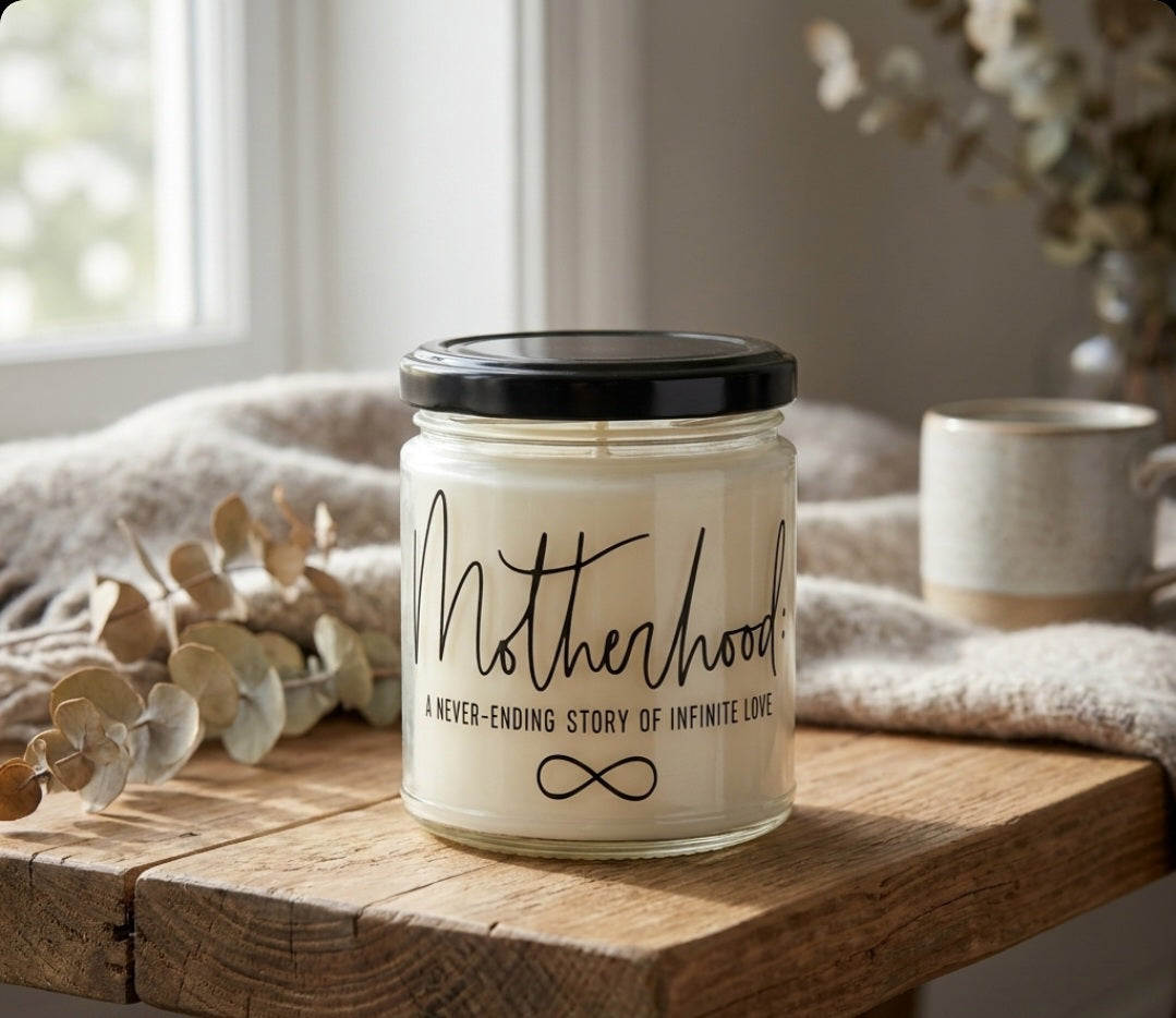 Motherhood Candle — A Never-Ending Story of Infinite Love
