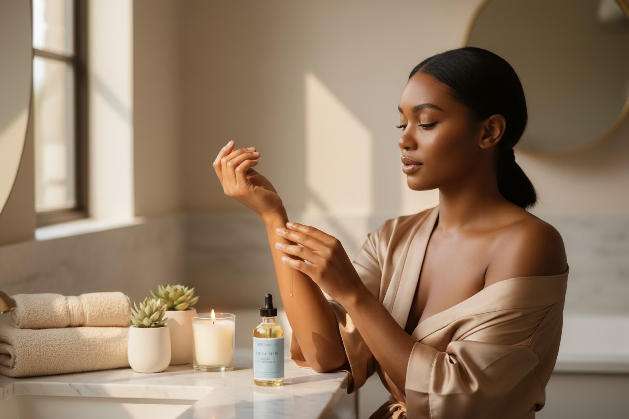 Private Affair Body Oil | Dark Floral Luxury Body Oil