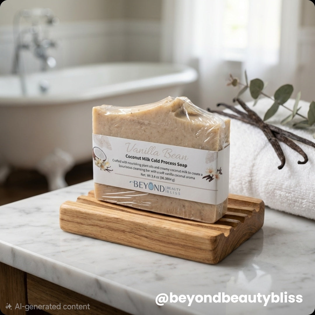 Vanilla Bean Coconut Milk Cold Process Soap