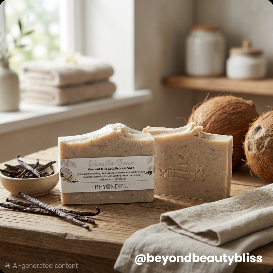 Vanilla Bean Coconut Milk Cold Process Soap