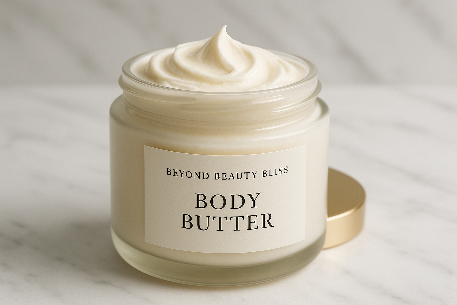 create a creamy decadent anhydrous body butter but just label it Beyond Beauty Bliss Body Butter