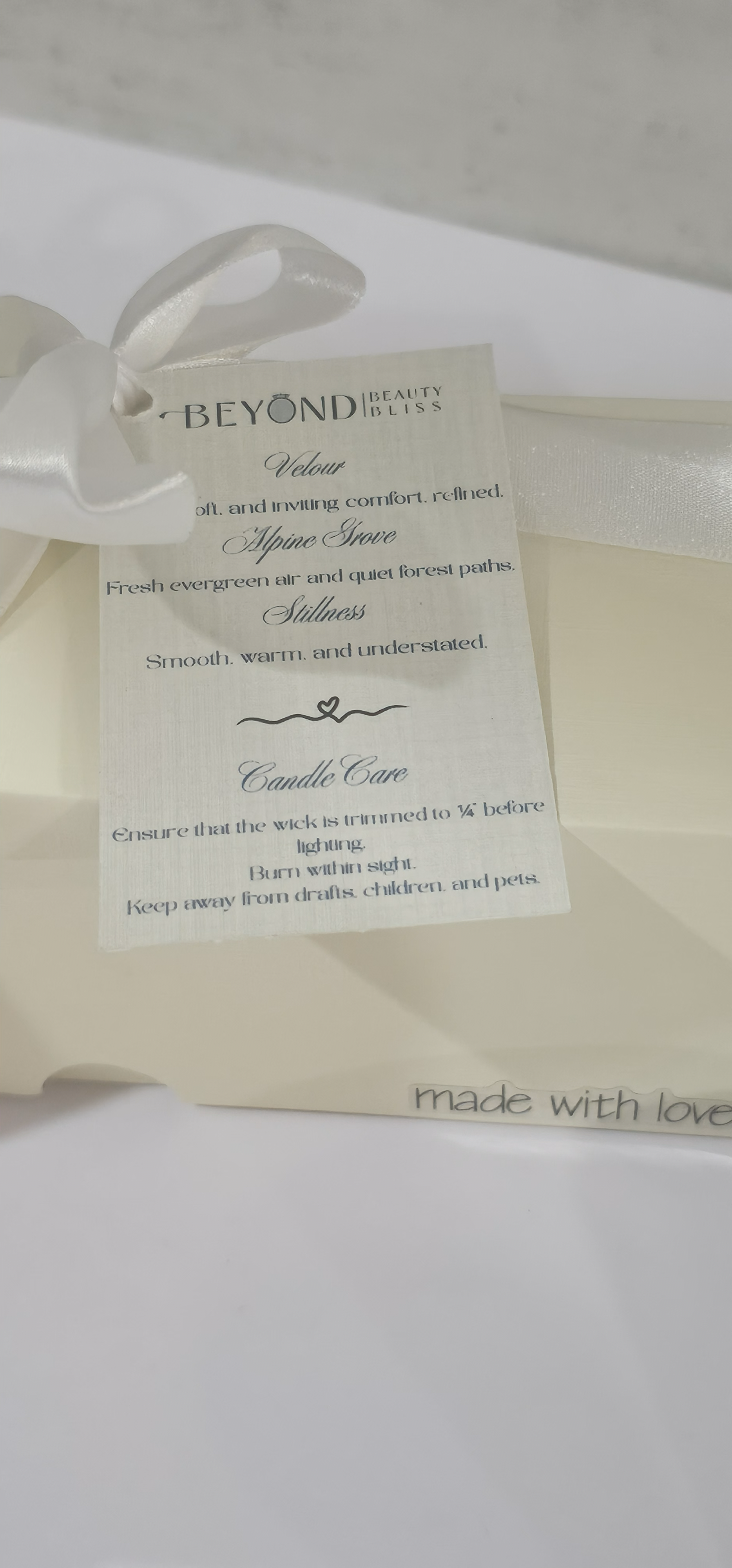 Winter Calm Collection – A Luxury Candle Trio