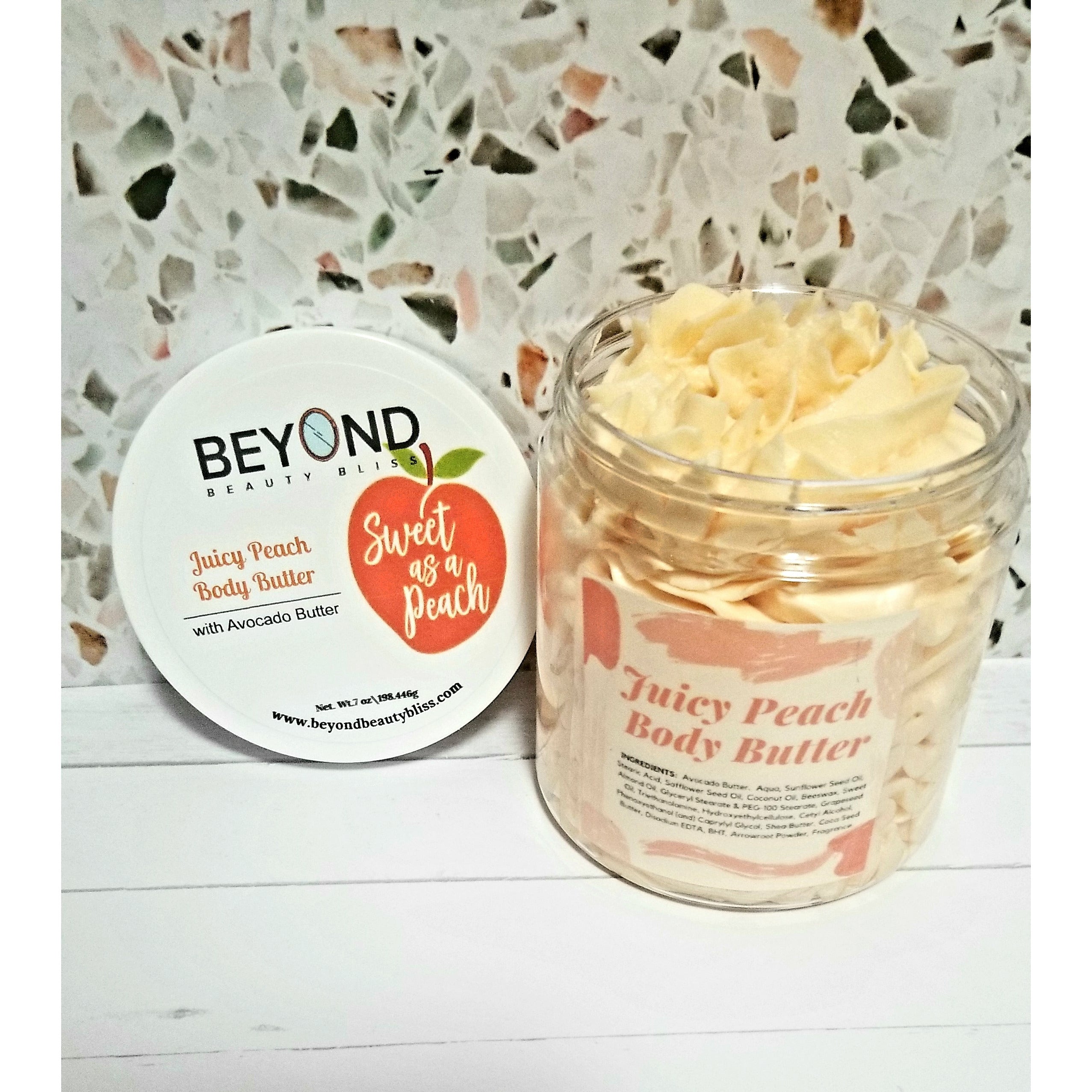 Juicy Peach Body Butter - Beyond Beauty Bliss