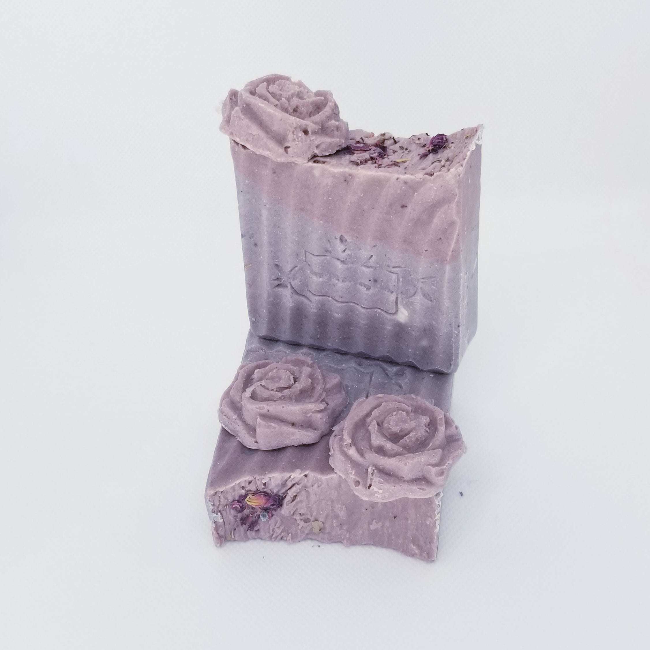 Rose and Activated Charcoal Soap