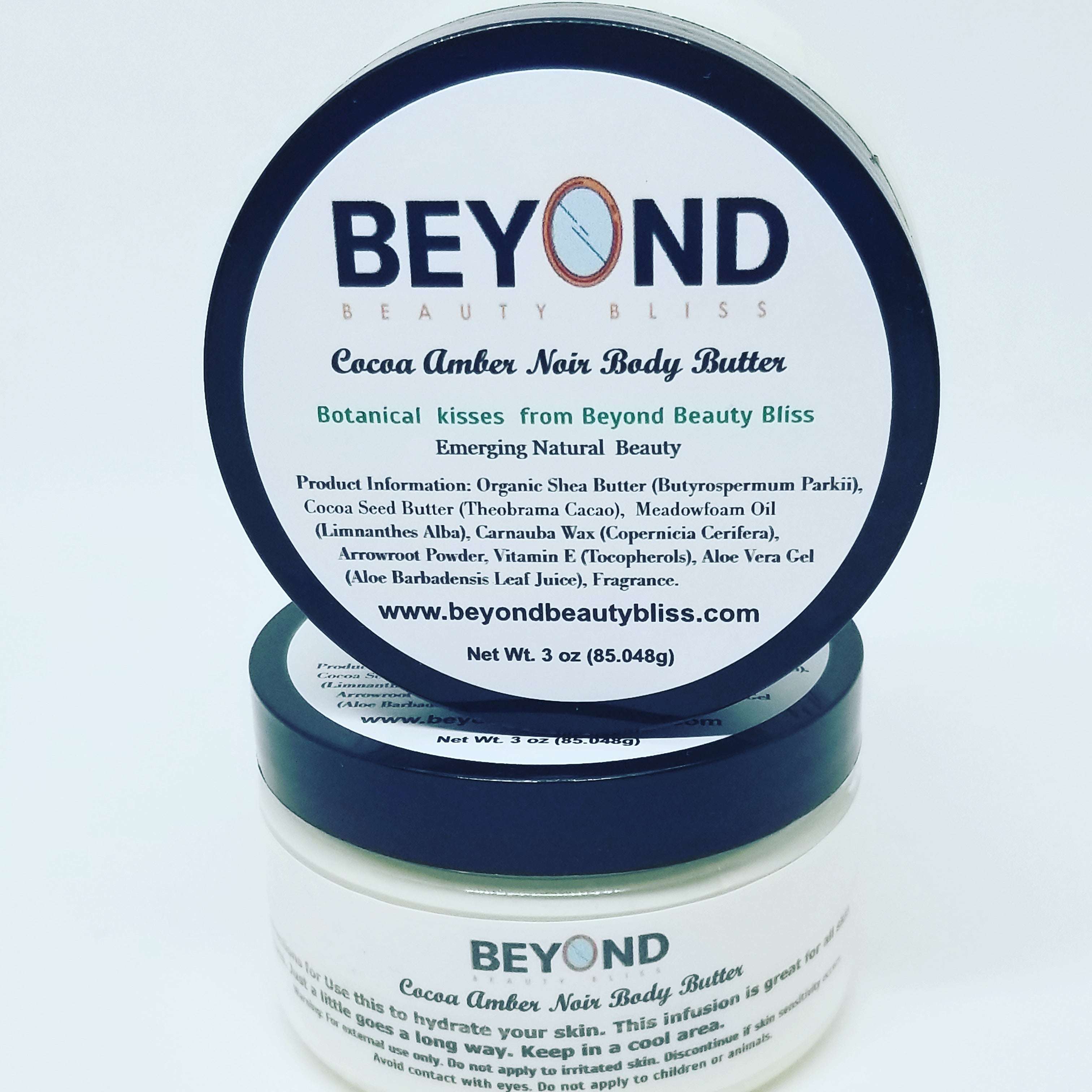 Cocoa Amber Noir Body Butter | Body Butter | Beyond Beauty Bliss LLC